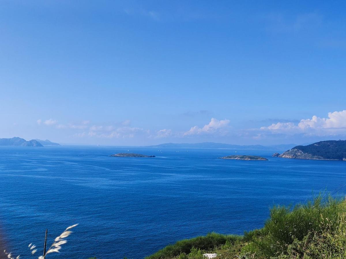 Inmejorables Vistas A Las Islas Cies Baiona Exterior photo