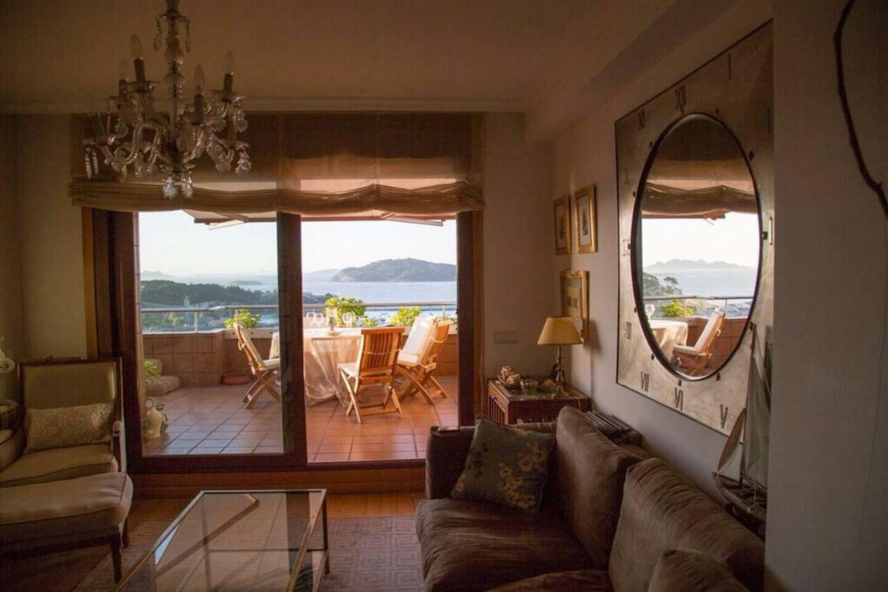 Inmejorables Vistas A Las Islas Cies Baiona Exterior photo