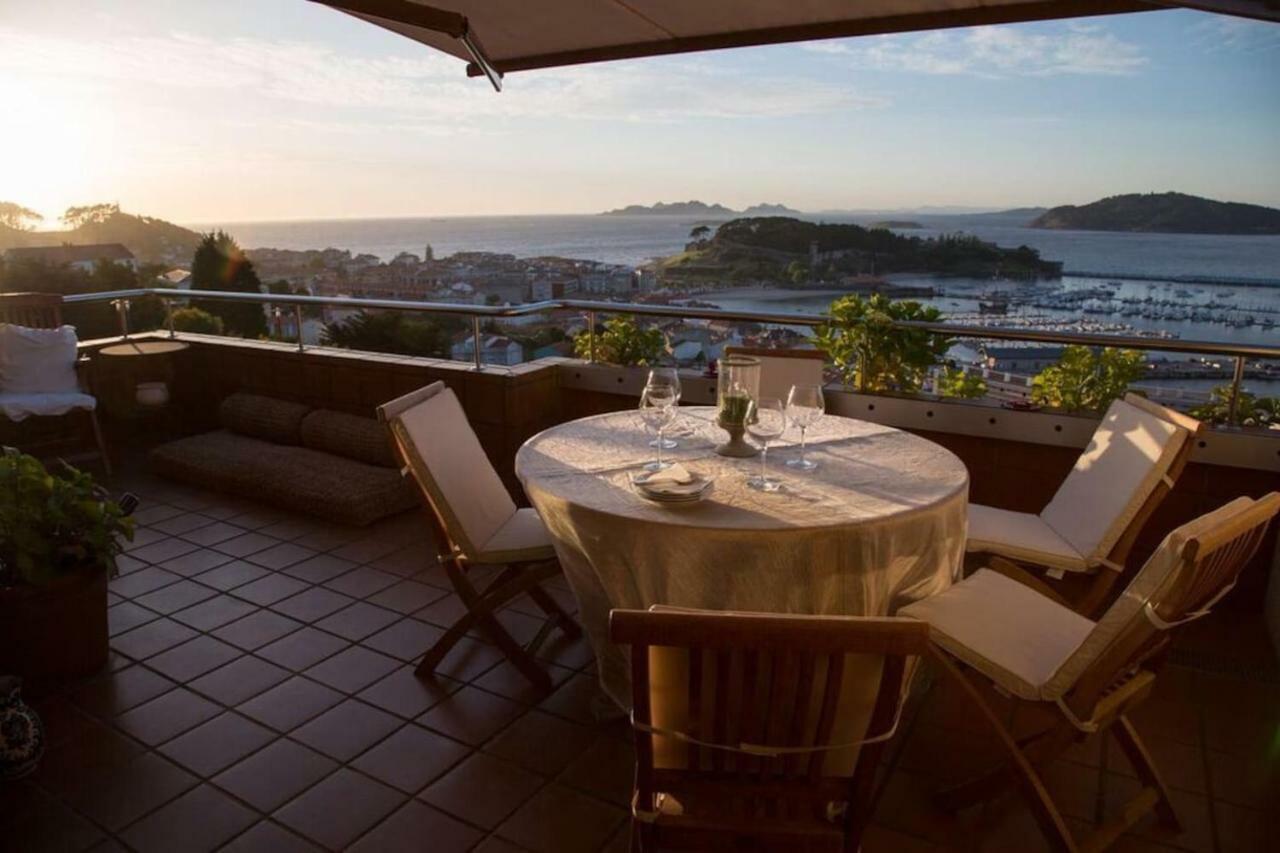 Inmejorables Vistas A Las Islas Cies Baiona Exterior photo