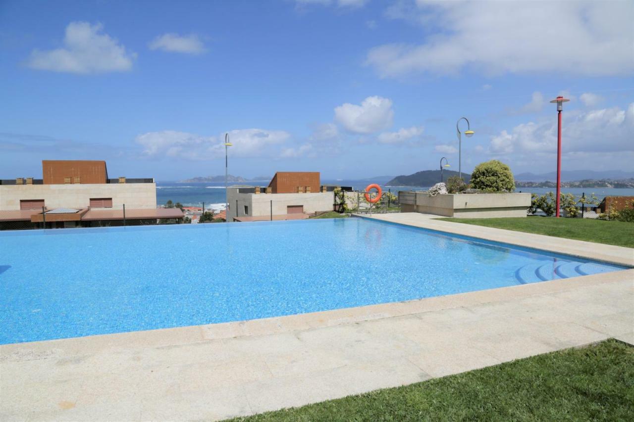Inmejorables Vistas A Las Islas Cies Baiona Exterior photo